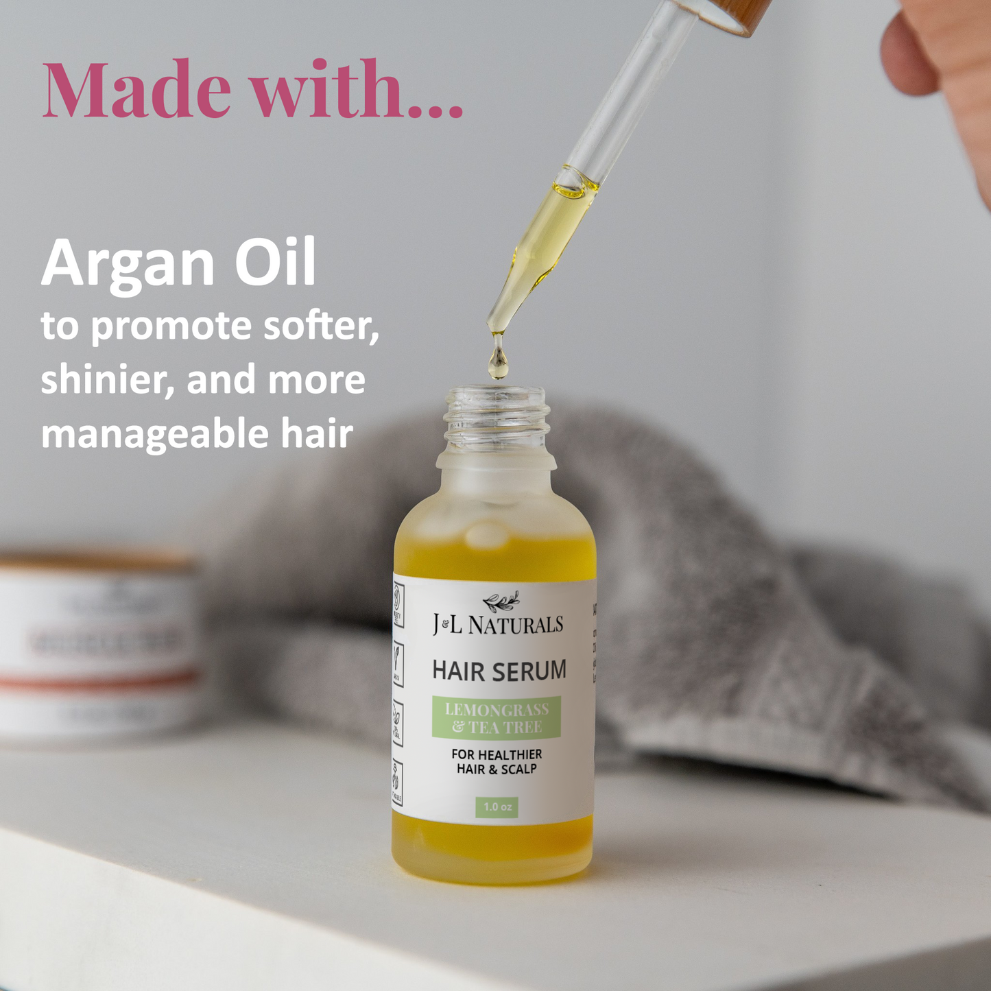 Alchemy for Your Hair – Natural Hair Growth Serum Bundle (5-Pack) | J & L Naturals