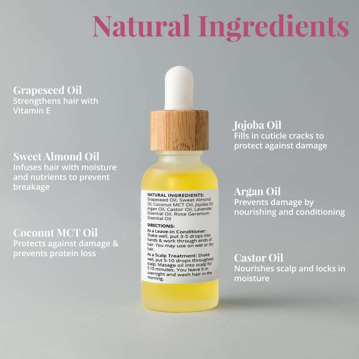 Alchemy for Your Hair – Natural Hair Growth Serum | J & L Naturals