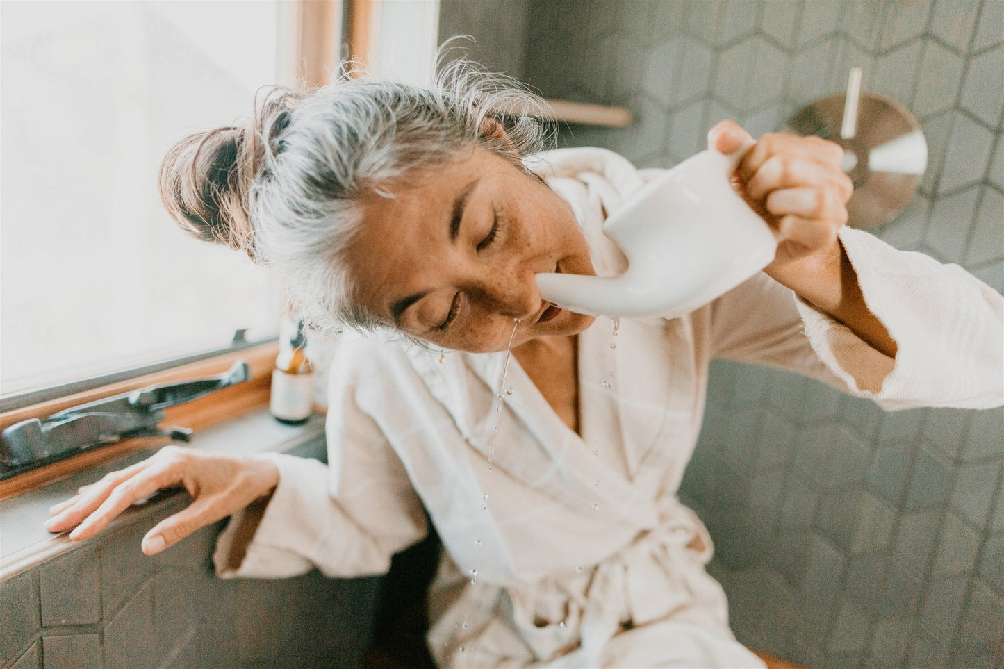 Soul Breath – Ayurvedic Neti Pot for Respiratory Clarity & Inner Peace
