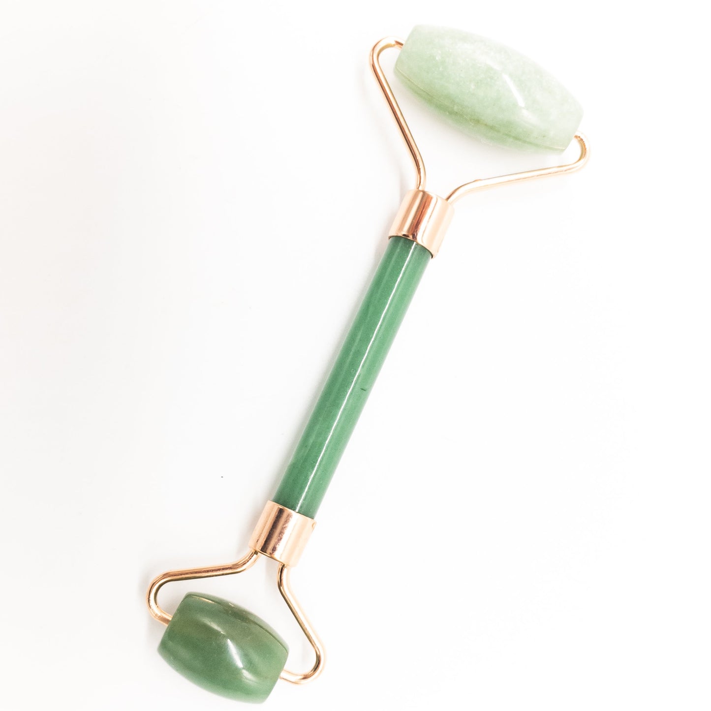 Copper & Crystal Face Roller – Natural Gemstone Massager for Detox, Glow & Energy Balance