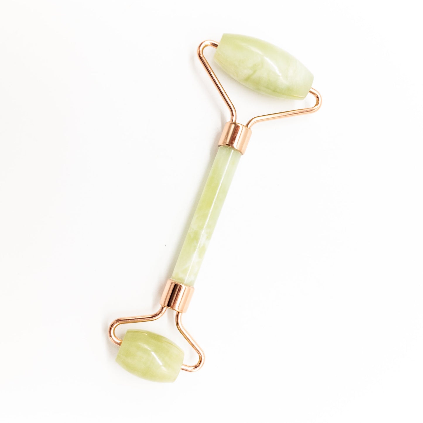 Copper & Crystal Face Roller – Natural Gemstone Massager for Detox, Glow & Energy Balance