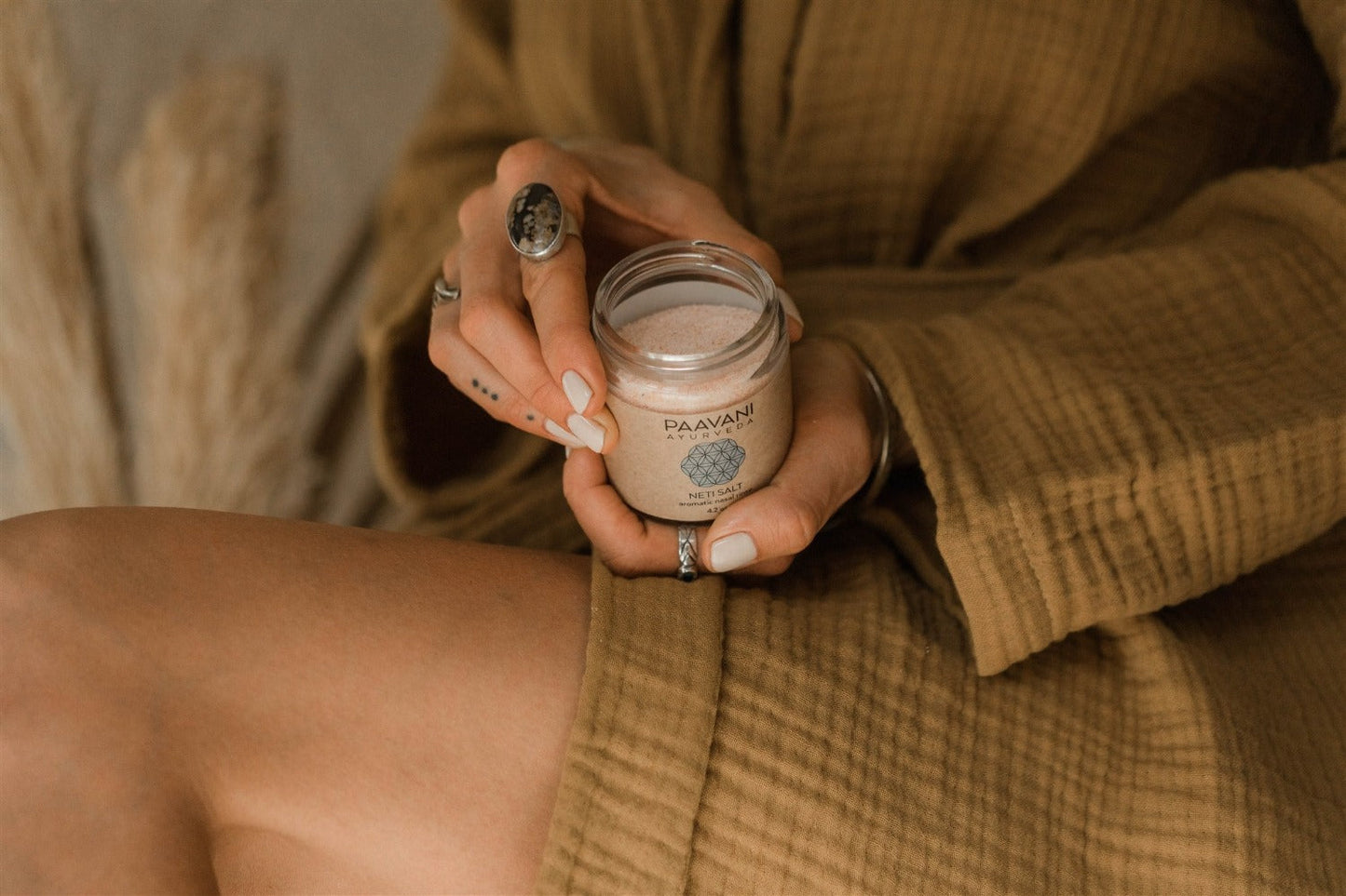 Aromatic Neti Salt – Herbal-Infused Mineral Rinse for Nasal Care