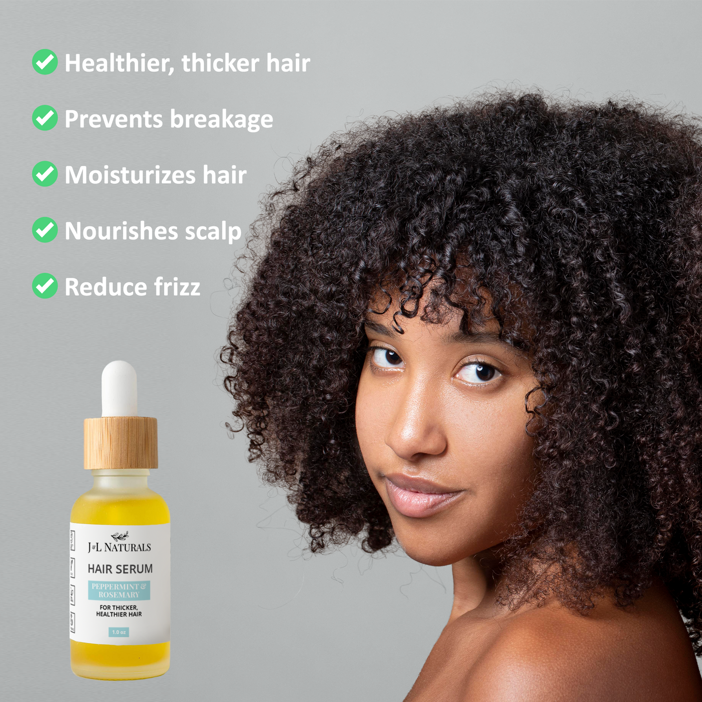 Alchemy for Your Hair – Natural Hair Growth Serum | J & L Naturals
