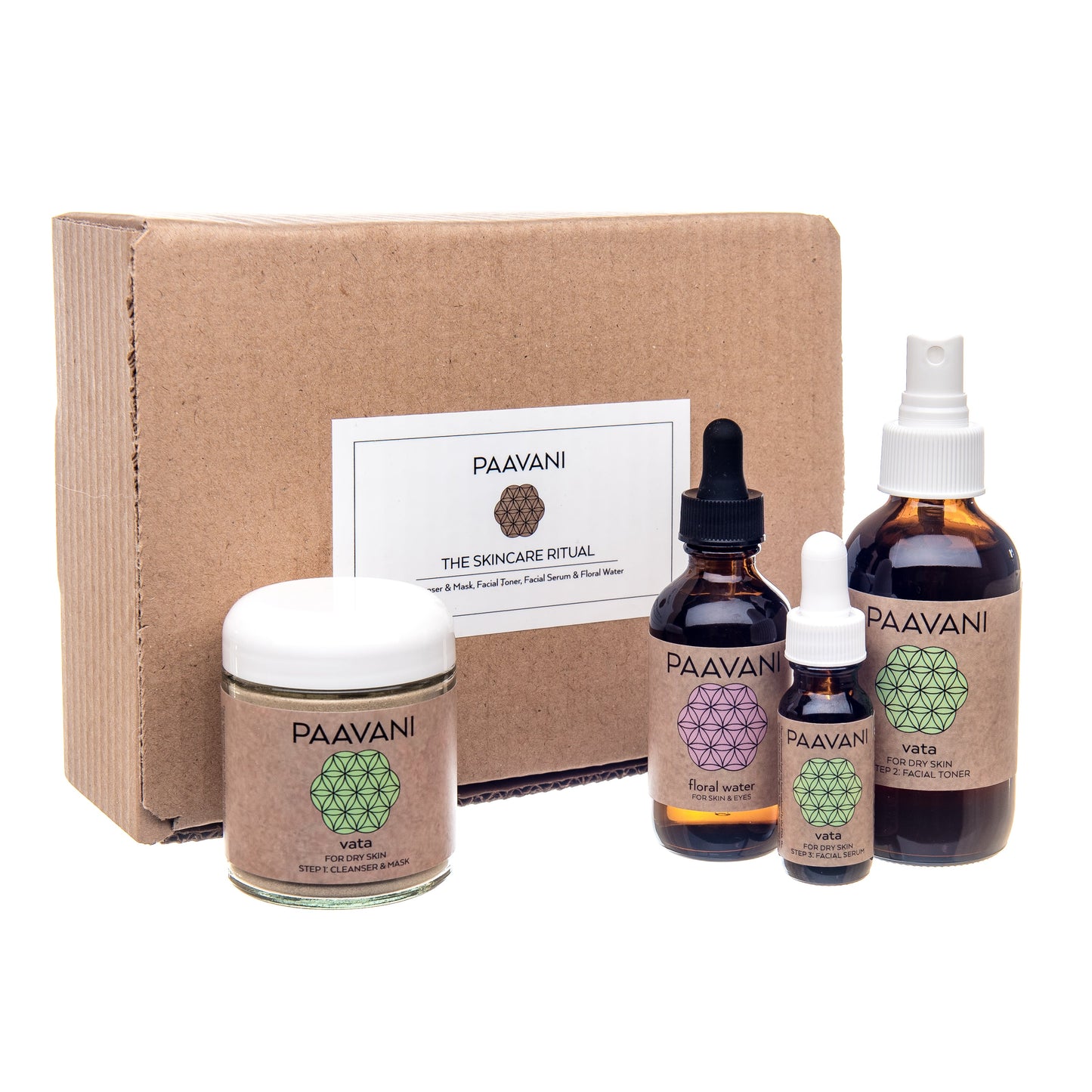 The Vata Skincare Ritual – Ayurvedic Set for Detox, Hydration & Glow