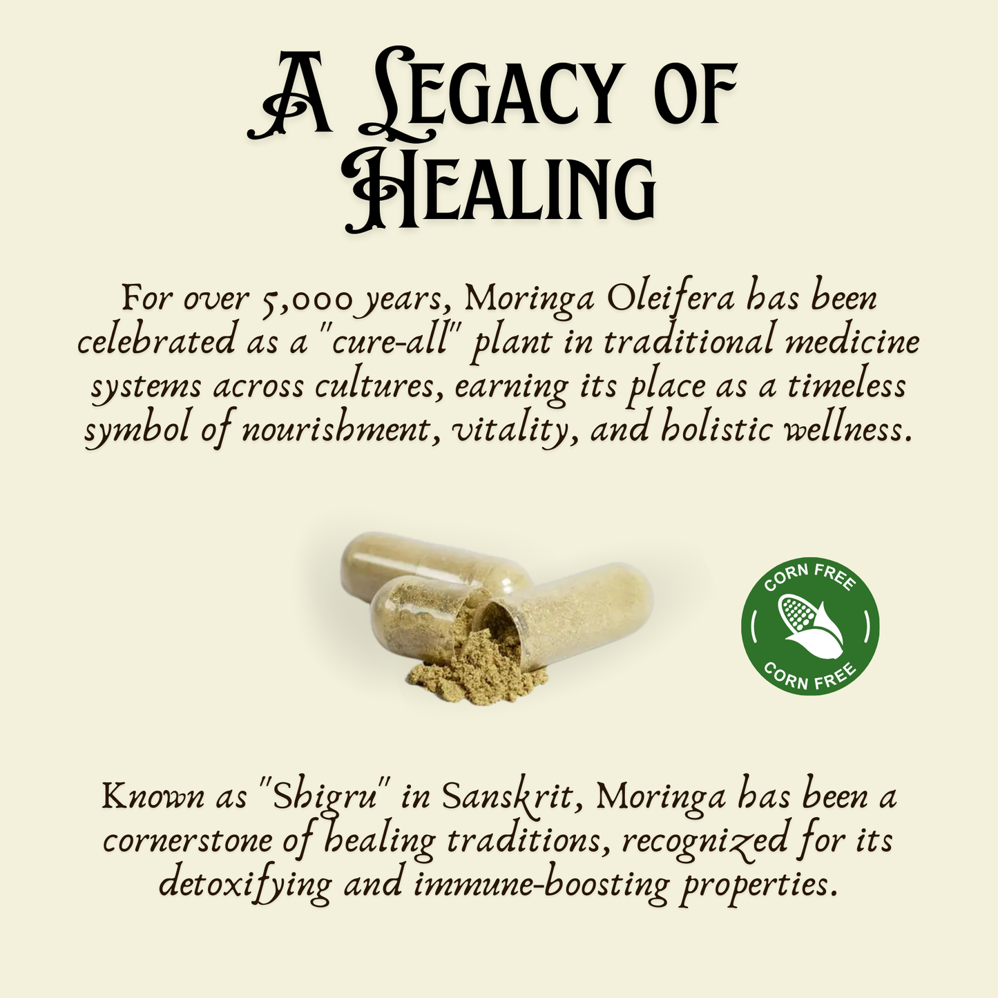 Mother Gaia – Sebi’s Dream Moringa 60 Capsules