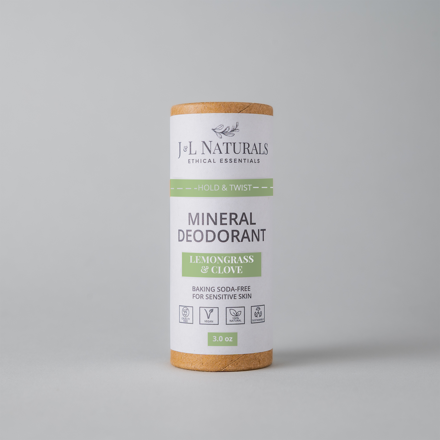 Mineral Harmony – Baking Soda-Free Deodorant for All-Day Comfort | J and L Naturals