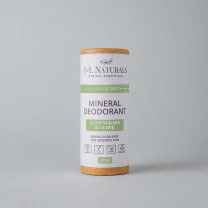 Mineral Harmony – Baking Soda-Free Deodorant for All-Day Comfort | J and L Naturals