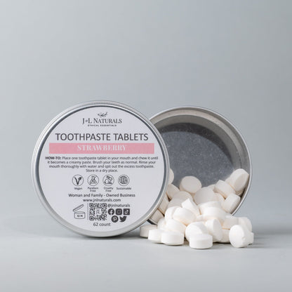 Elemental Cleanse – Natural Toothpaste Tablets | 4 Flavor Variants for Freshness | J & L Naturals