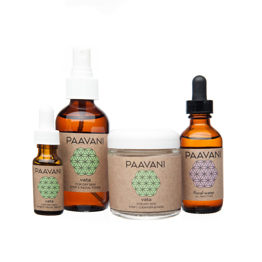 The Vata Skincare Ritual – Ayurvedic Set for Detox, Hydration & Glow