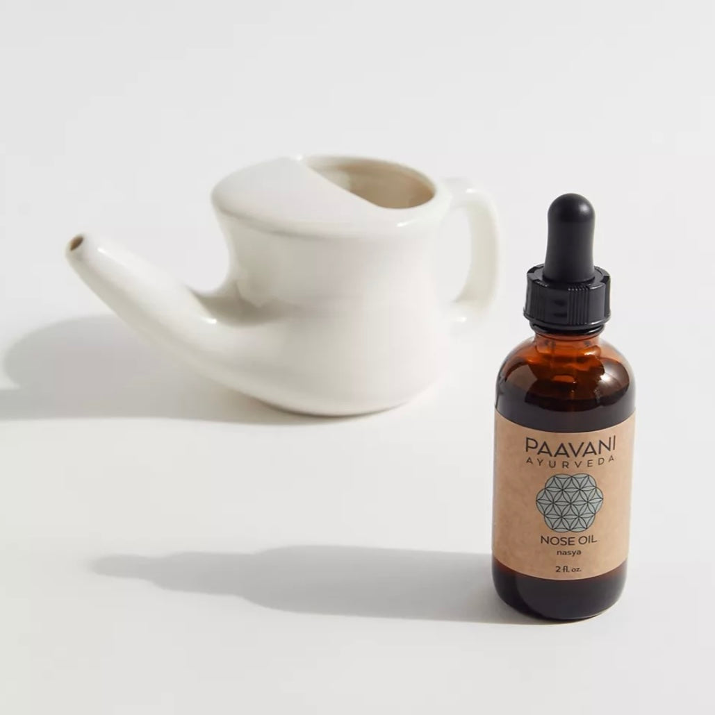 The Nasal Care Ritual – Ayurvedic Neti & Nasya Kit