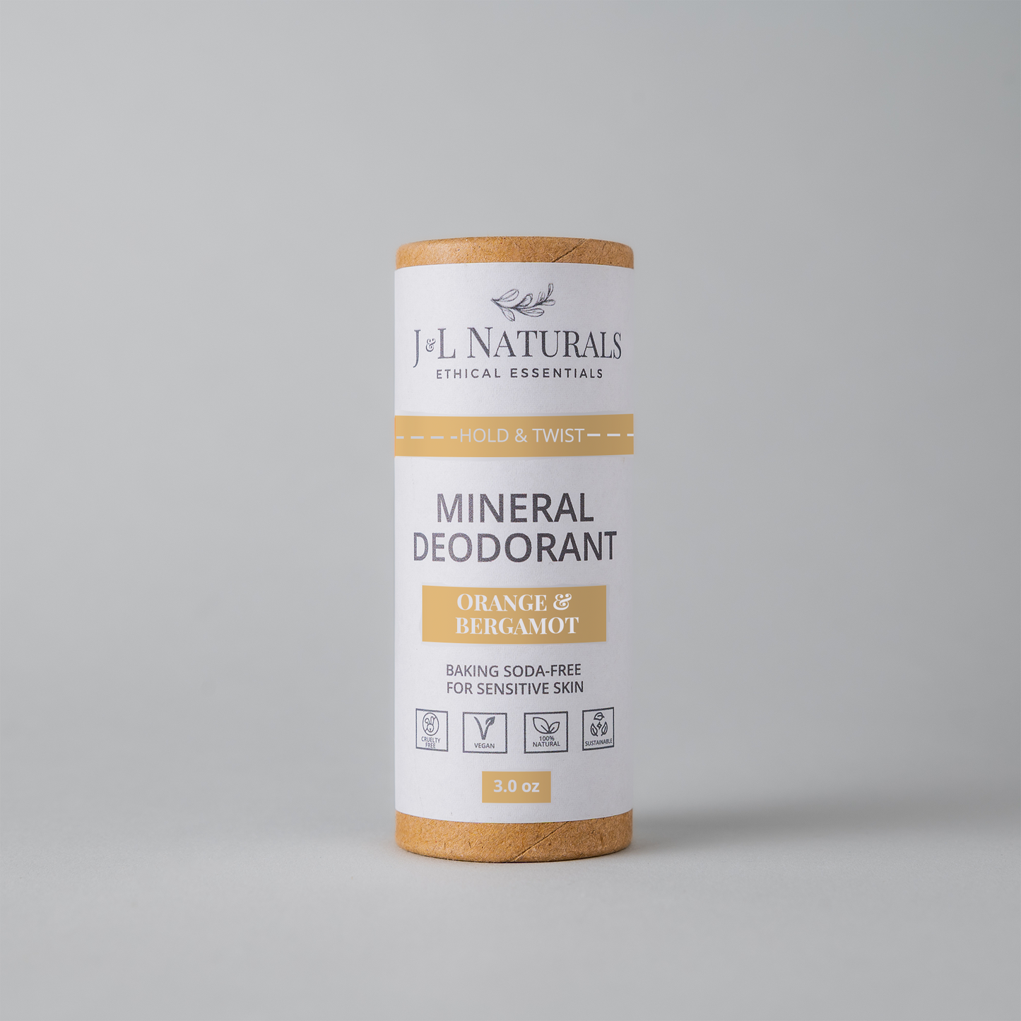 Mineral Harmony – Baking Soda-Free Deodorant for All-Day Comfort | J and L Naturals