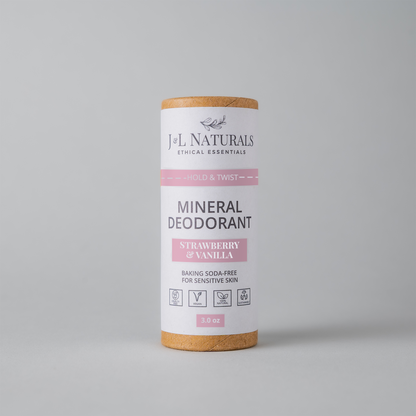 Mineral Harmony – Baking Soda-Free Deodorant for All-Day Comfort | J and L Naturals