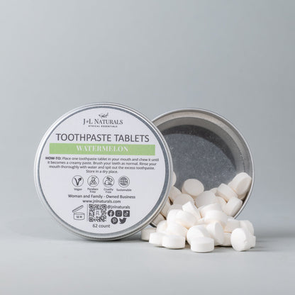 Elemental Cleanse – Natural Toothpaste Tablets | 4 Flavor Variants for Freshness | J & L Naturals