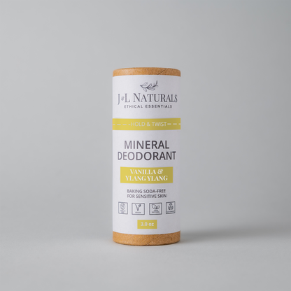 Mineral Harmony – Baking Soda-Free Deodorant for All-Day Comfort | J and L Naturals