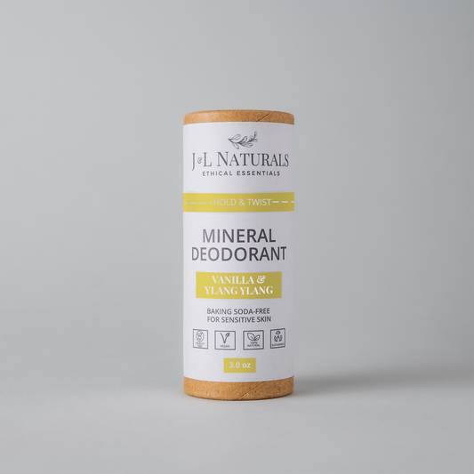 Mineral Harmony – Baking Soda-Free Deodorant for All-Day Comfort | J and L Naturals